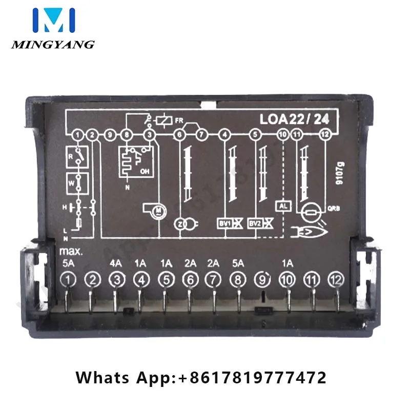 MINGYANG(10Pieces) LOA24.171B27 Program Control Box Temperature Control Gas Burner Controllers for Industrial Combustion