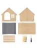 Cat Wall Climbing House Shelf Bed Wall Mounted Tree Tower Hiding House Villa Castle for Indoor Cats Accessories Sleeping 6