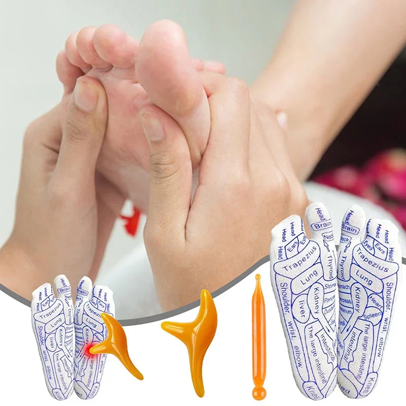 

Massage Relieve Tired Feet Socks Acupressure Foot Massager Reflexology Socks Foot Point Tool Physiotherapy Sock Dropshipping