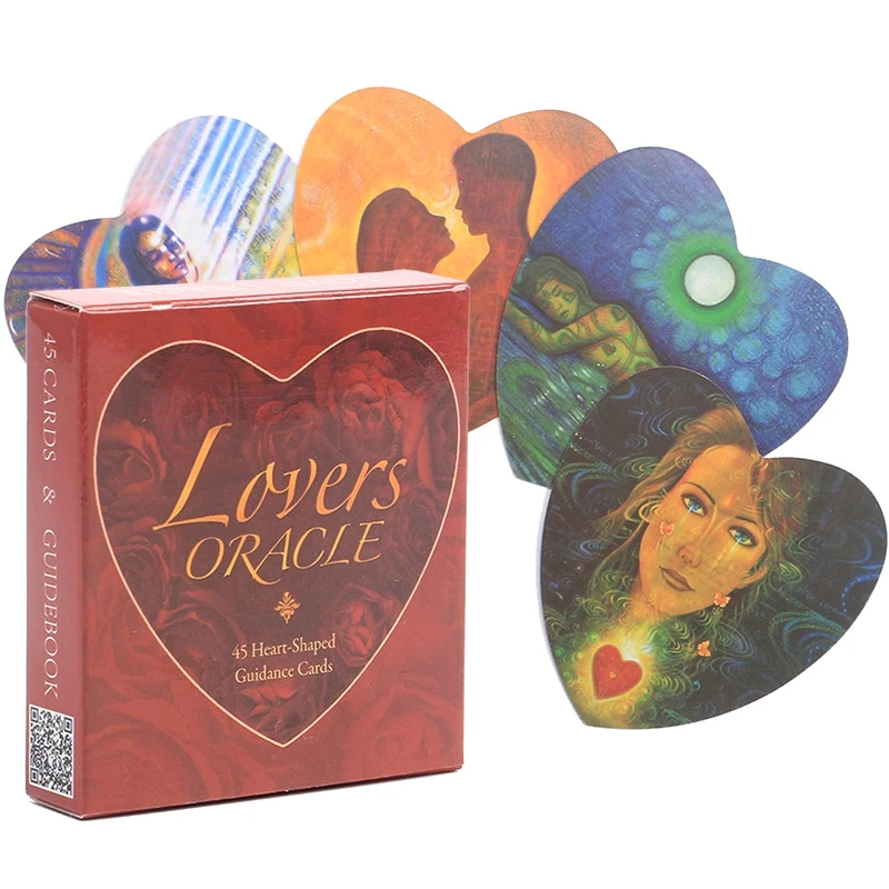 

Love Oracle Tarot Cards Tarot Deck English Version Divination Tarot Board Games for Home Family Entertainment Playing Props