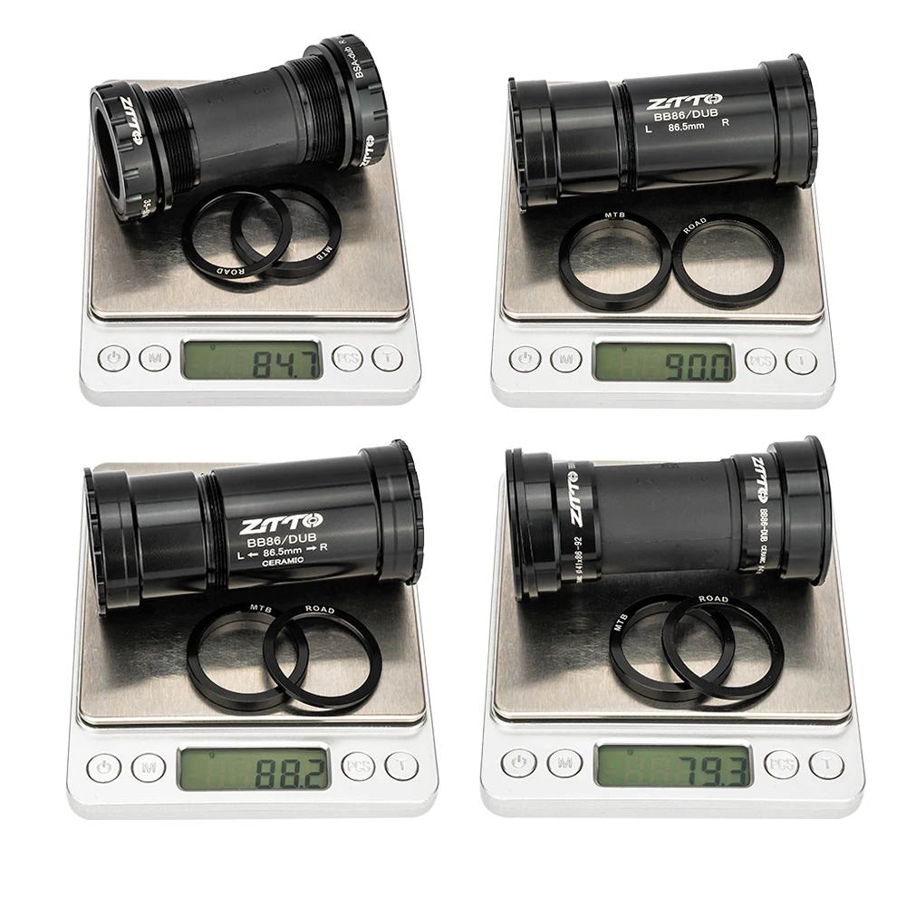 Bicycle Bottom Bracket Adapter BB92 To DUB BB86 29mm Crankset for Road Bike MTB Crank Shaft