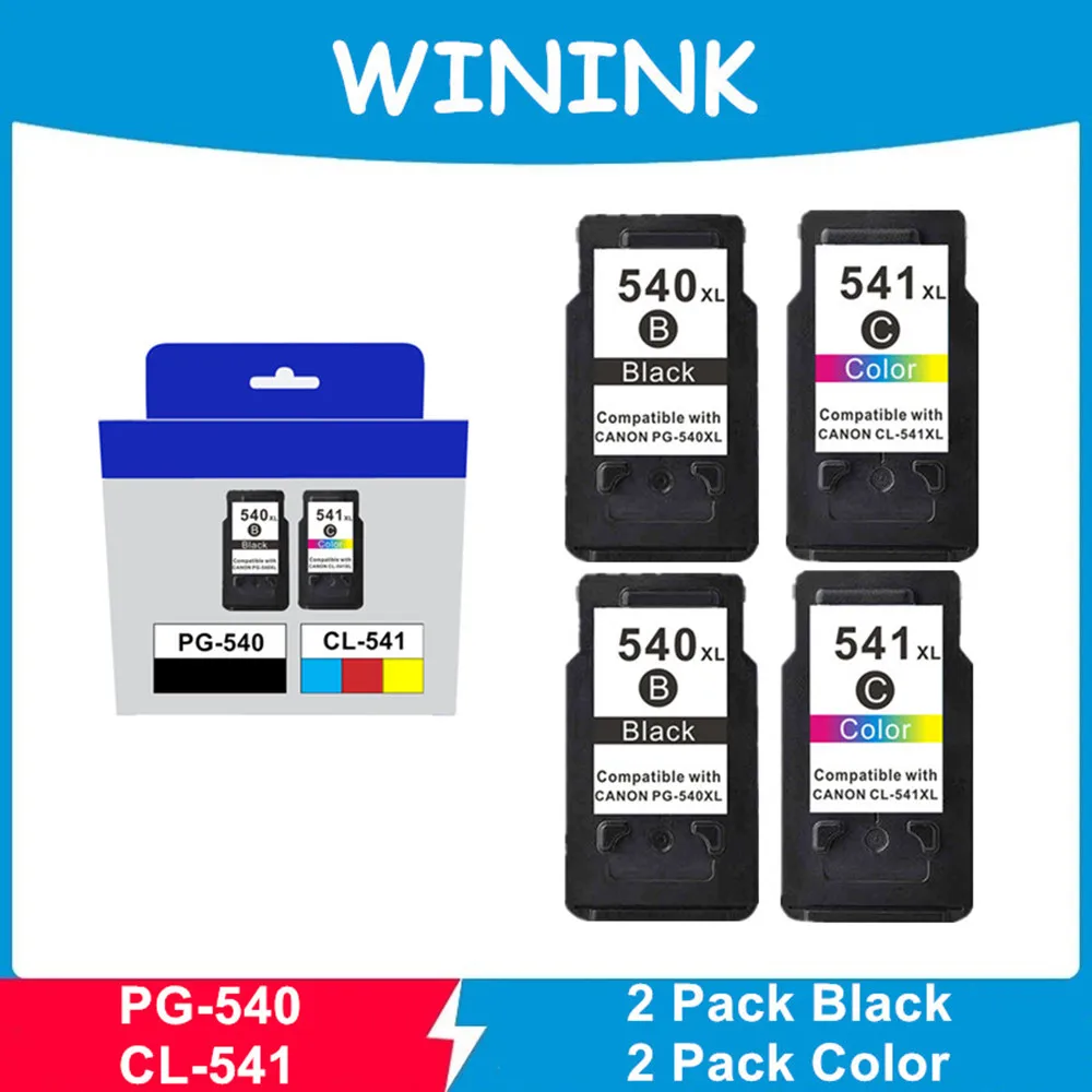 ValueToner 540 541 XL Cartucho de Tinta Compatible para Canon 540 541 PG- 540XL CL-541XL para Canon Pixma TS5150 MG3650 MG3600 MX475 MX535 MG3500, 2 Pack (1Negro, 1Color ValueToner 540 541 XL Cartucho de Tinta Compatible para Canon 540 541 PG- 540XL CL-541XL para Canon Pixma TS5150 MG3650 MG3600 MX475 MX535 MG3500, 2 Pack (1Negro, 1Color