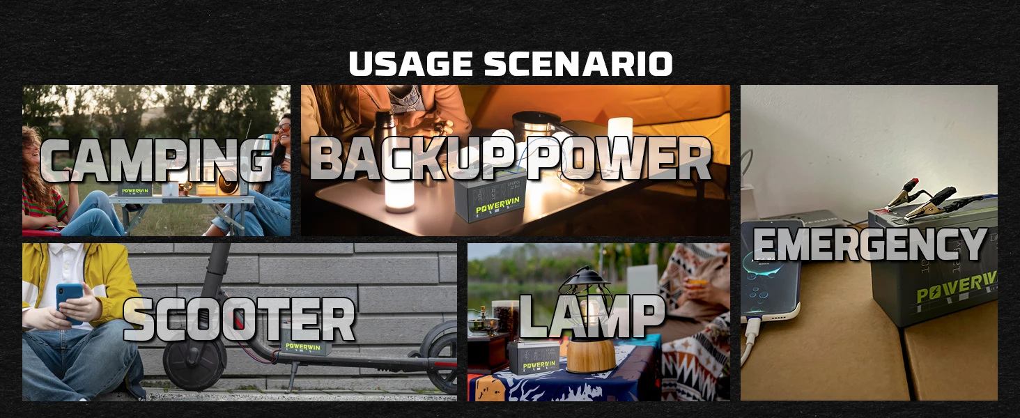 4000+ Ciclo Profundo BMS Recarregável UPS Off-grid