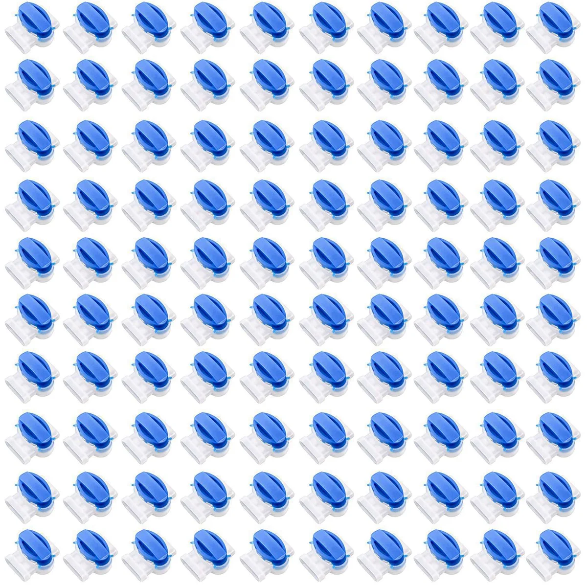 

40Pcs Waterproof Crimp Gel Filling Robot Lawn Mower Outdoor Garden Irrigation Application