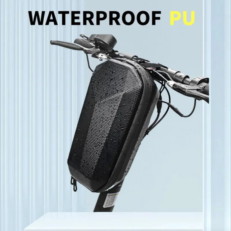 Electric Scooter Bag Storage Electric Bicycle Handlebar Bag Scooter Storage with Large Capacity Waterproof Front Handlebar B