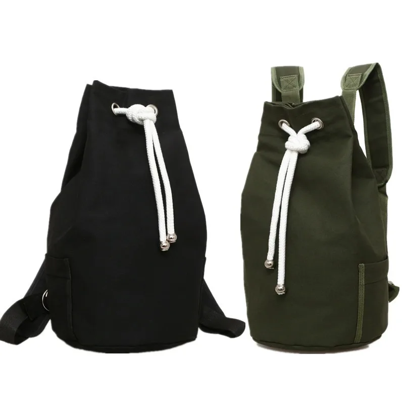 

Новый холщовый рюкзак на шнурке, вместительная сумка-ведро, спортивная сумка для фитнеса, велосипедный рюкзак