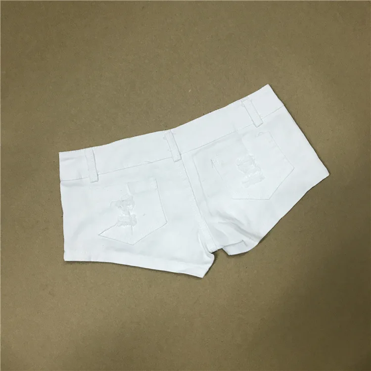 Short En Jean Slim Déchiré Décontracté Pour Femme Pour l'été | Mode en
