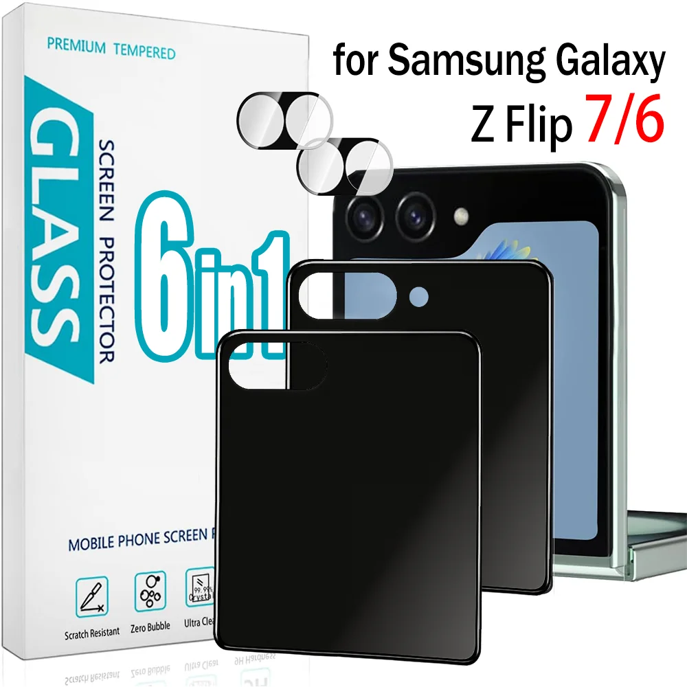 6-in-1 Privacy and Protection Screen & Lens Film Set
