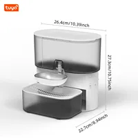3L Pet Water Fountain,No Filter,Rechargeable Automatic Water Dispenser forCat&Small Dog,Wastewater Separation Always Fresh Water - Image 5