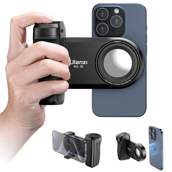 Ulanzi MA35 MagSafe Smartphone Camera Shutter Grip Bluetooth Selfie Handle As Camera Photo Stabilizer Vertical Horizontal Shoot 1