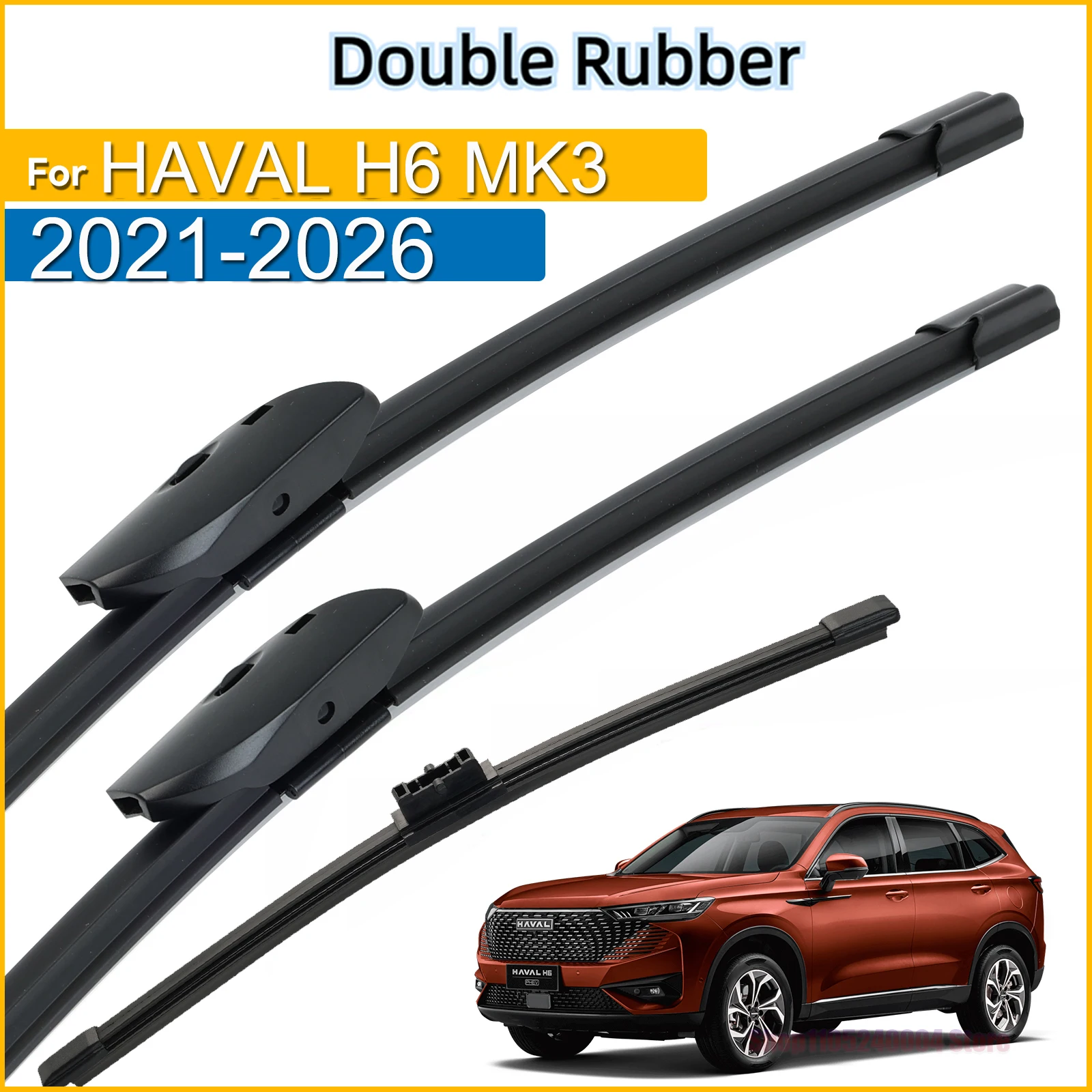 مساحات هافال H6 MK3 2021-2026 4 قطع