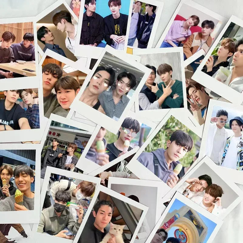 

30/50PC No Repeat NetJames Magazine Cover HD Poster Lomo Card Thai TV Bed Friendseries Photos Pai Li De Photos 3 Inch Small Card