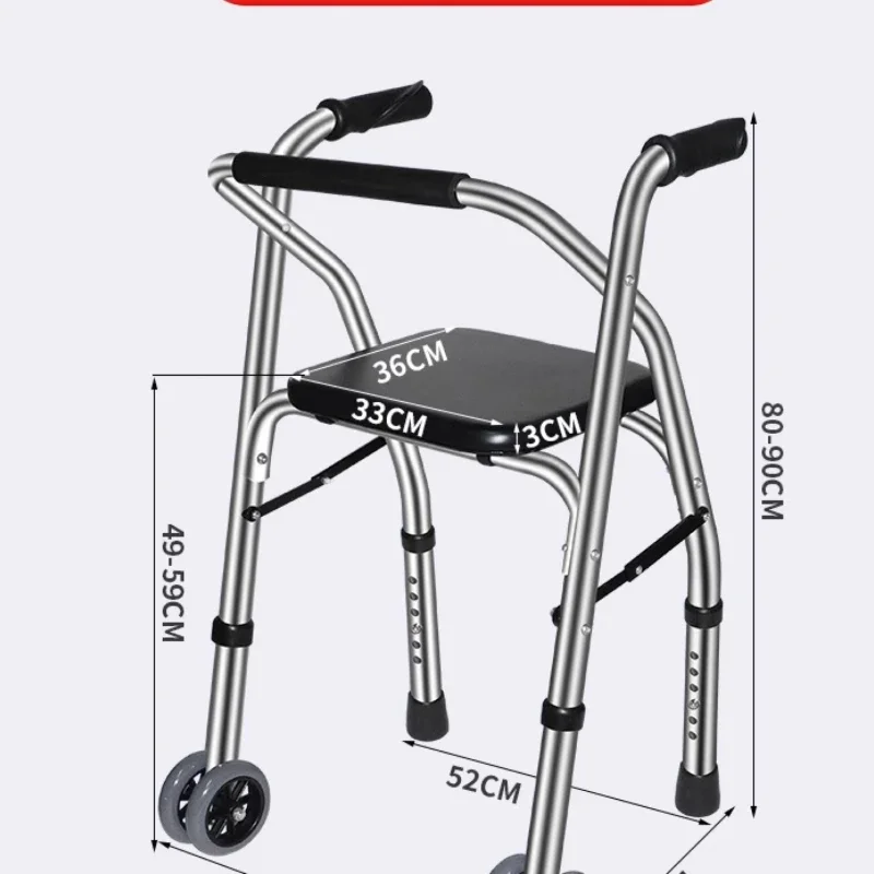 Rehabilitation Walking Aid,Walking Aid for The Elderly,Anti-fall Trolley,Walking Armrest,Walking Stick Walker,Walker