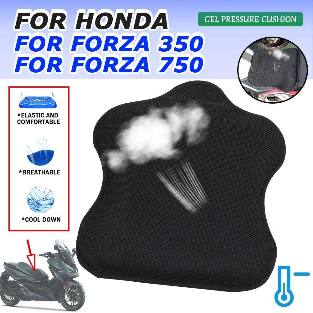 Per Honda Forza750 Forza350 Forza 750 Nss 350 Accessori Moto Gel Seat Gel Pad Gel Cuscino Fodera Traspirante Rete Di Raffreddamento