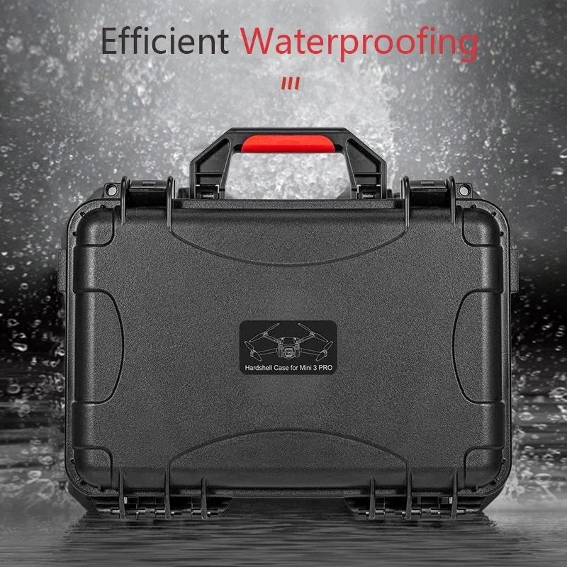 Hard Carrying Case Waterproof Box Travel Portable Suitcase for DJI Air 3/Air 2/2S/Mini 3/3 Pro/Mini 2/2 SE/4K Drone Accessories
