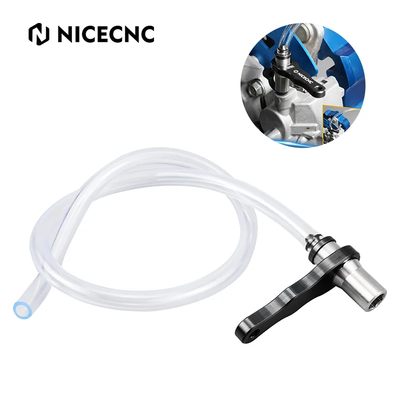 For Honda CBR 600RR 1000RR For BMW Yamaha Suzuki Kawasaki Ducati Triumph 8mm Mini Hydraulic Brake & Clutch Bleeder Tool NiceCNC торцевая головка для выкручивания поршня стояночного тормоза suzuki car tool