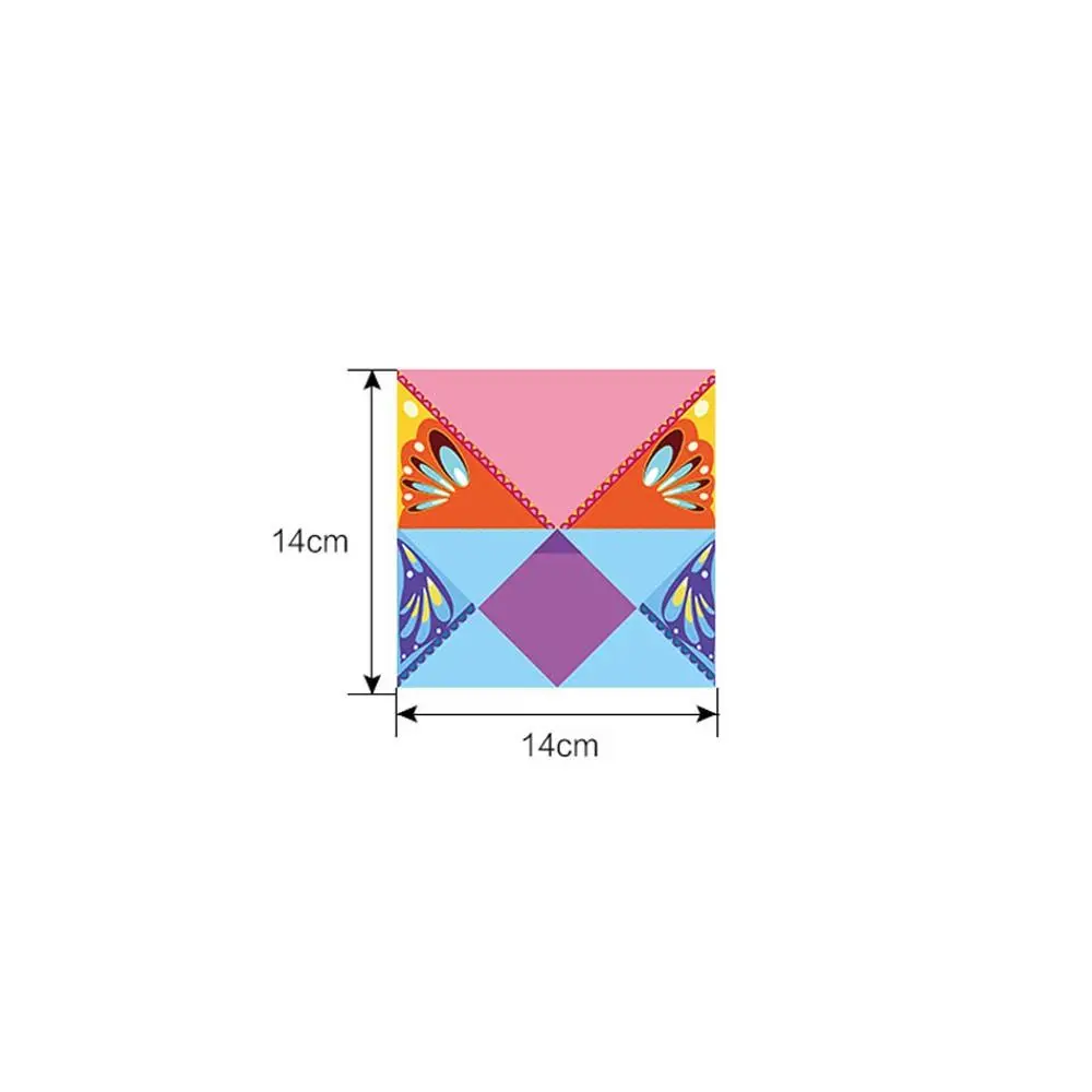 Creative Children Hand-cut Paper Paper Art Book Educational Early Learning Kids Craft Toys Handmade Paper Origami Folding Paper 4