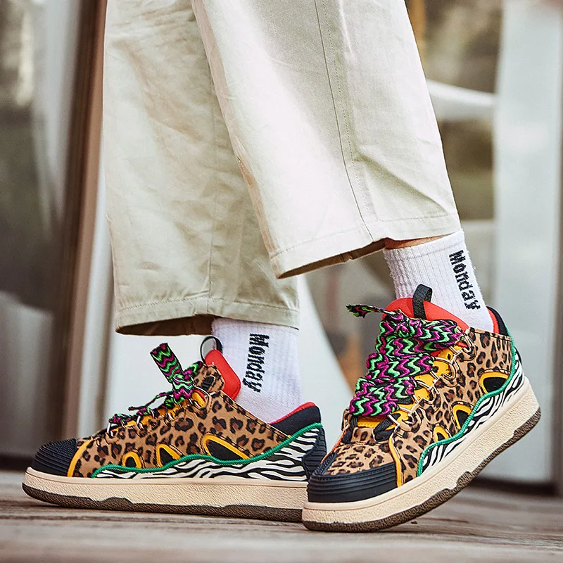 Leopard Print Designer Running Shoes: Unisex, Big Size, 36 45 From  Quality_salah, $38.85 | DHgate.Com