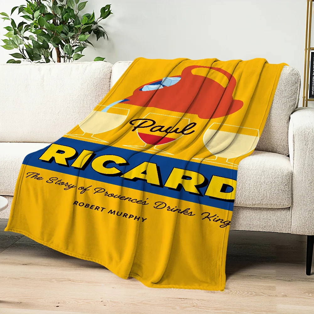 Warm Soft Plush Beer Nap R-Ricard Blankets Sofa rug for Living Room Office Bedroom Home Travel Fashion Kid Birthday Gift Flannel 3