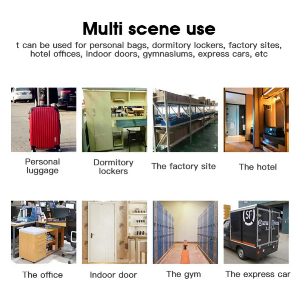 Tuya 스마트 지문 자물쇠 전자 문짝, 스마트 라이프 앱 원격 잠금 해제, 방수 보안 보호