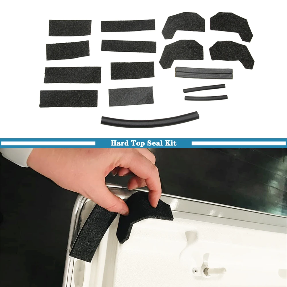 Hard Top Blocker Seal Kit Roof Leak Repair Suit for Jeep Wrangler JK