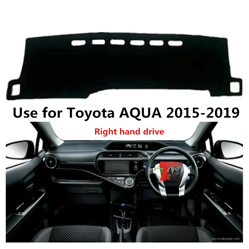

Фланелевый чехол TAIJS высокого качества для приборной панели для Toyota AQUA 2015-2019, правый руль