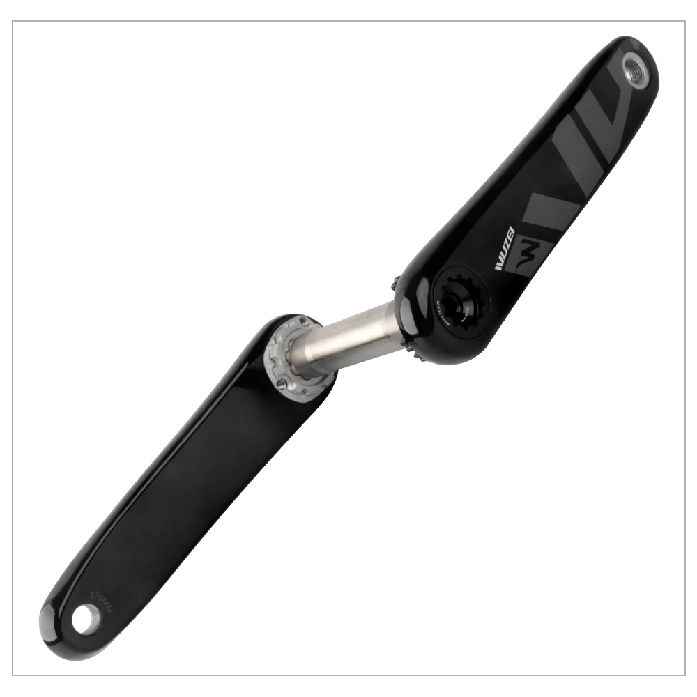 WUZEI MTB Carbon-Kurbelgarnitur 165 170 175MM Kurbel 3-Bolzen Direktmontage 24MM Ti-Achse Mountainbike-Kettenblatt für SRAM – Detail 23