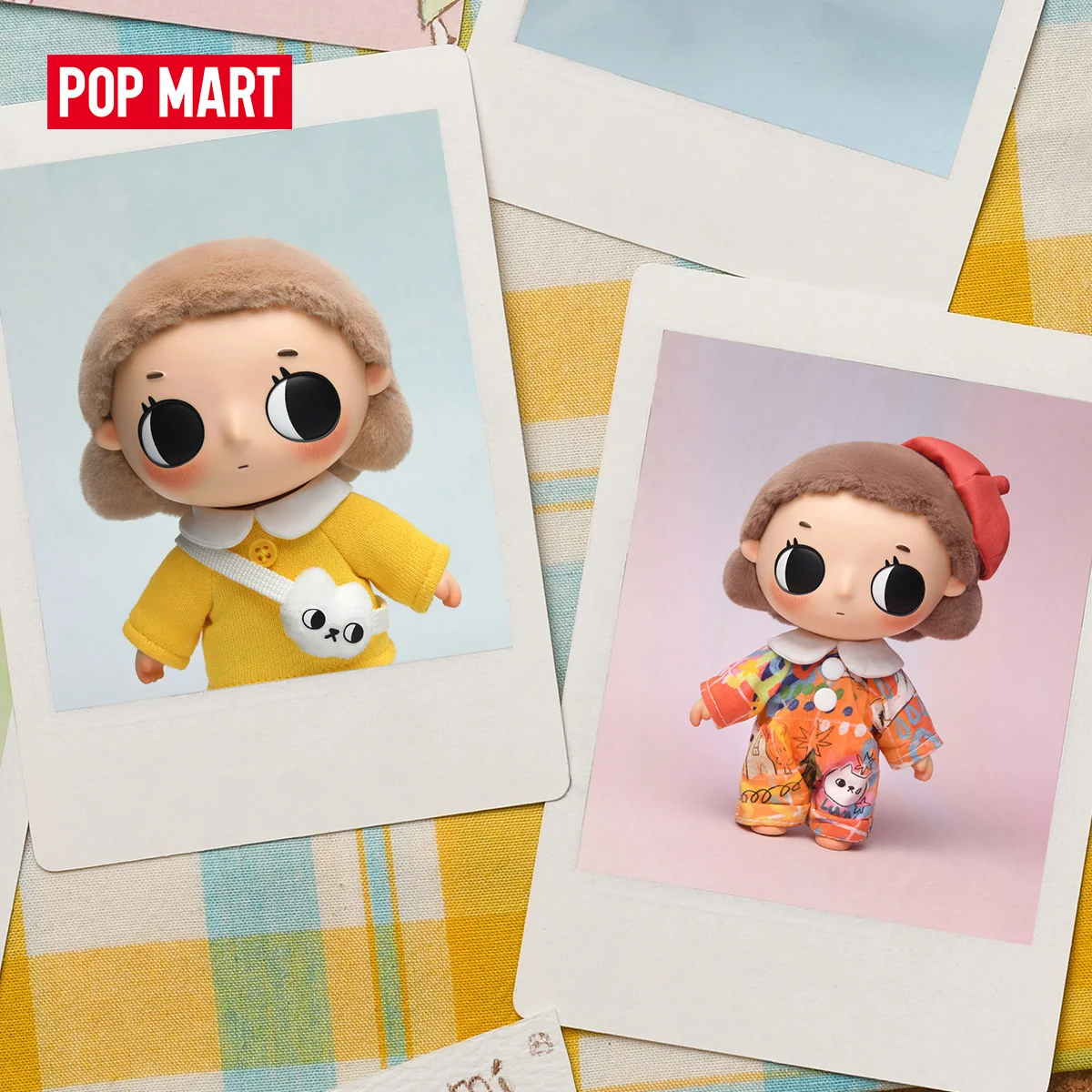 【EU EXCLD】POP MART Nyota Where Moments Meet Series Plush Doll 1/8PCS Blind Box POPMART Blind Box Cute Toy Mystery Box 1