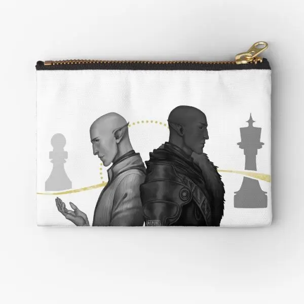 

Your Move Solas Zipper Pouches Men Small Coin Money Women Panties Cosmetic Storage Underwear Wallet Key Pocket Bag Pure Socks