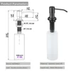 500ml Liquid Soap Dispenser Kitchen Sink Counter Lotion Soap Dispensers Manually Press Bathroom Accessories Gunmetal Red Bronze 2
