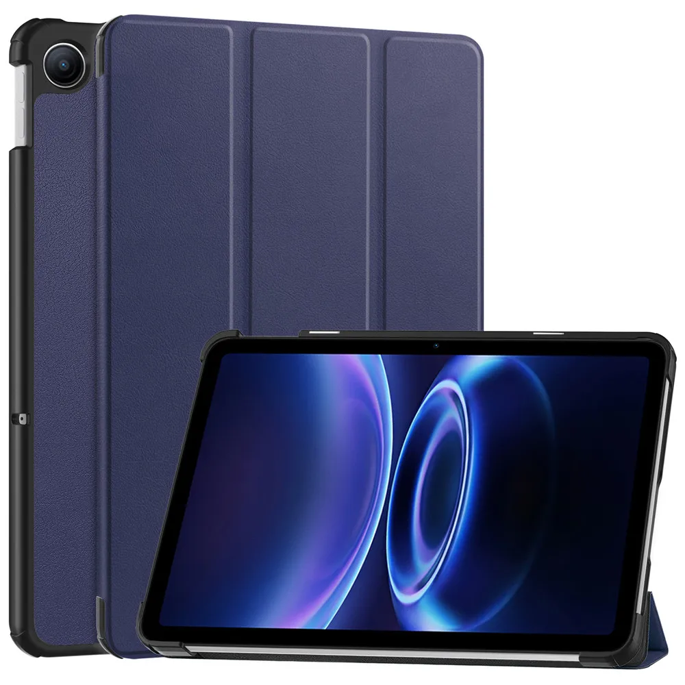 Enhanced Product Title: Premium Leather Folding Stand Smart Tablet Cover with Magnetic Closure - 9.7 Inch