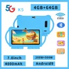 New 7.0-inch children's gaming Tablet for Android 9.0 Quad core 4GB RAM 64GB ROM children's gift Tablet with 4000mAh Battery 1
