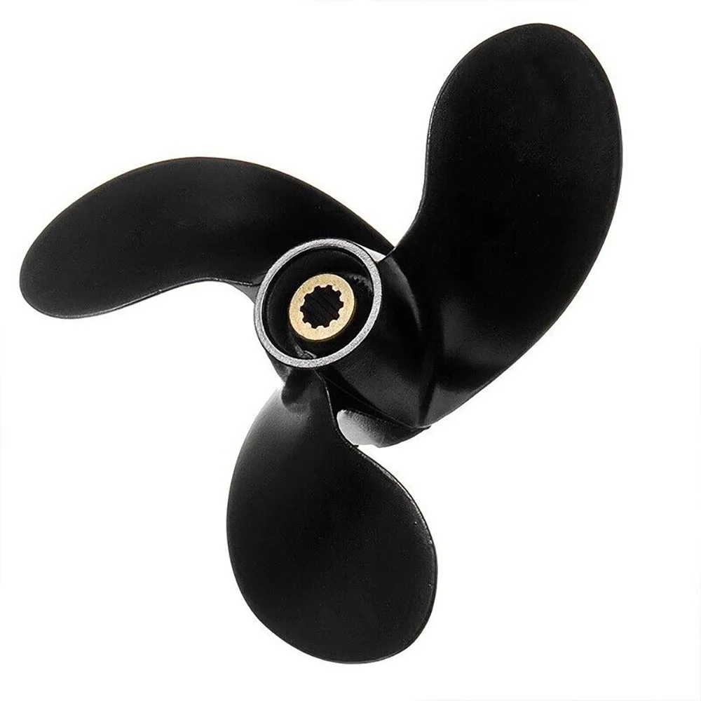 188x135mm Boat Propeller 7 1/2x6 A520 58110-97JA0-019 for Suzuki Outboard Engines 4-6HP 10 Tooth Spline RH 2.5HP