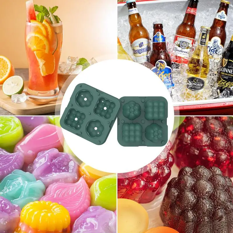 Ice Cube Mold With Lid Whiskey Ice Ball Food Grade Plastic Ice Tray Frozen Ball  Maker For Nightclubs And Bars Cocktail Drinks - Ice Cream Tools - AliExpress