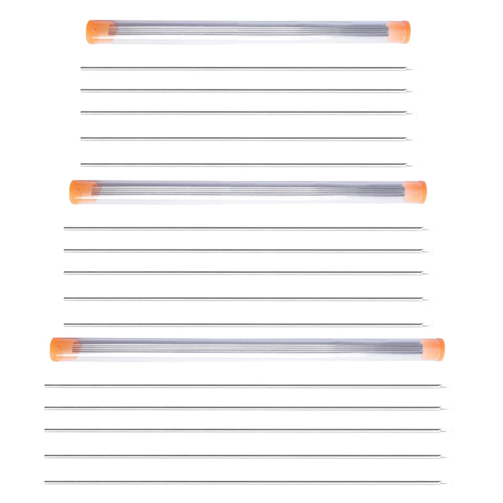 5-25PCS Earthworm Hooking Needle Worm Fishing Needle Hollow Earthworm Hook Needle Fishing Baiting Tool for Carp Fishing 20-30cm