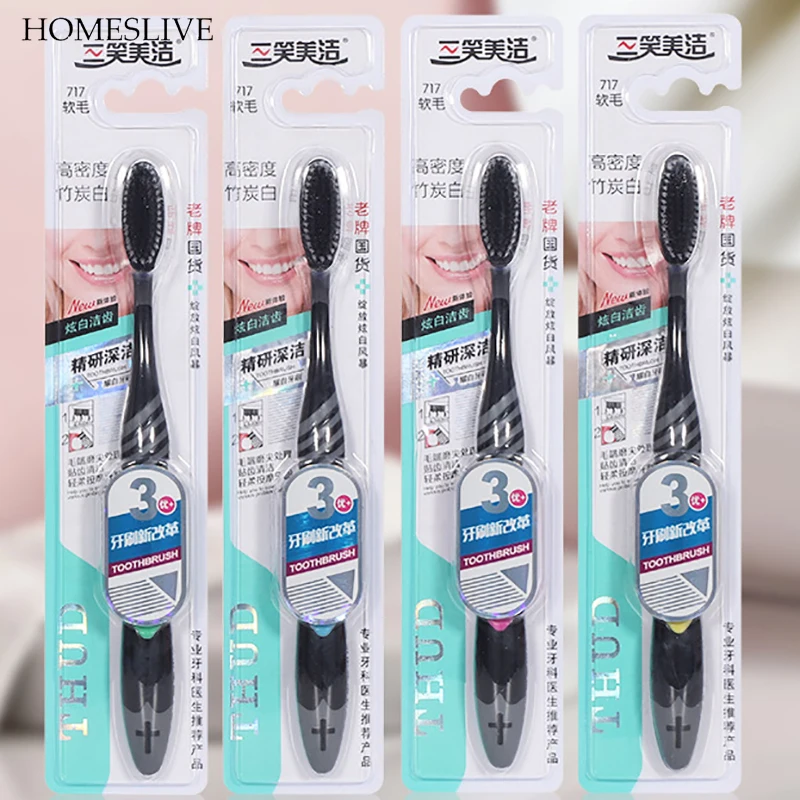 HOMESLIVE 6PCS Toothbrush Dental Beauty Health Accessories For Teeth Whitening Instrument Tongue Scraper Free Shipping Products