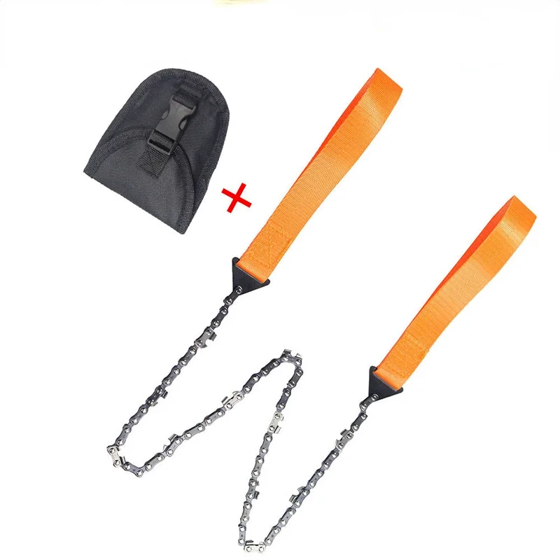 11/33 Teeth Outdoor Portable Hand-drawn Wire Saw Field Mountaineering Life-Saving Chain Saw Tool Multi-function Chain Pocket folding saw,hand saw,multi purpose saw