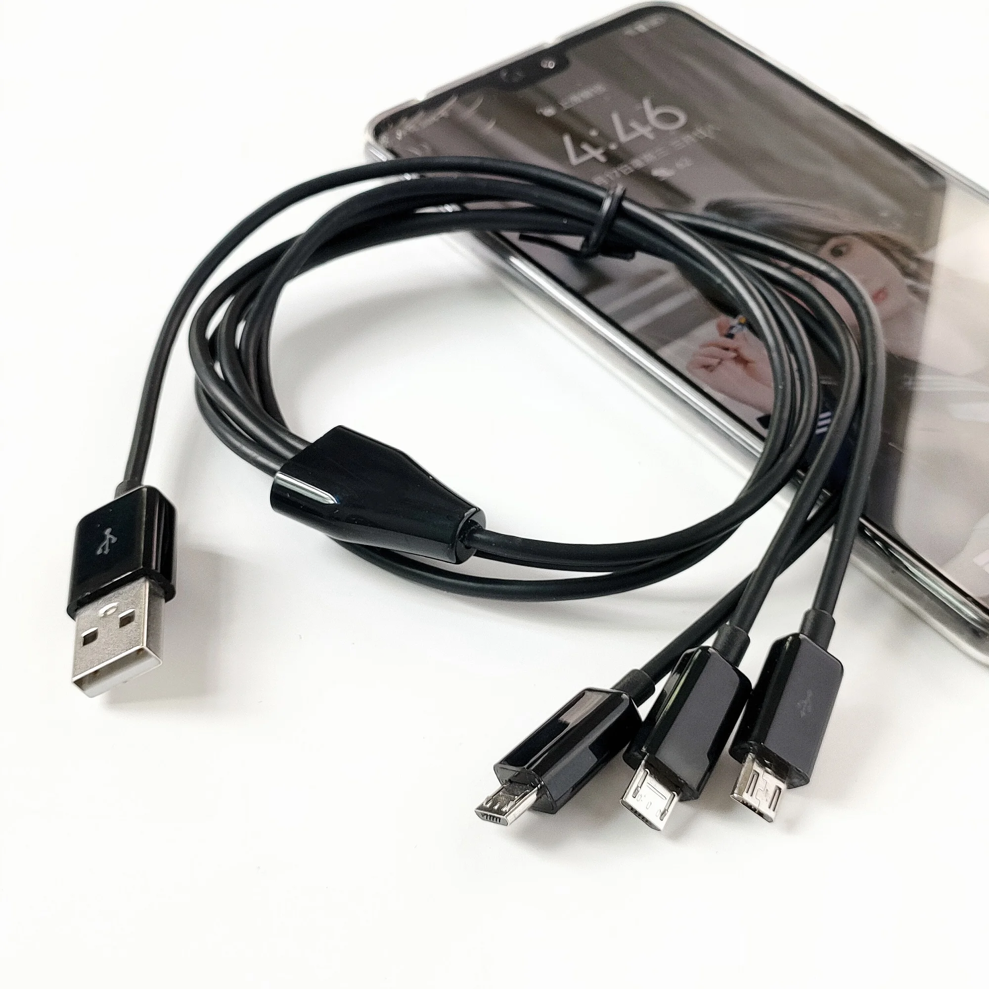 Micro USB Cable 3 in 1 Micro USB Data charge Cable for android phones