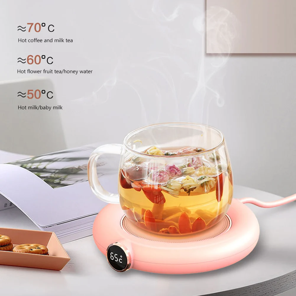 Cup Warmer Milk Tea Water Heating Pad Electric Coffee Mug Heating Mug Heater Cup Heater Warm Mat Constant Temperature Coaster