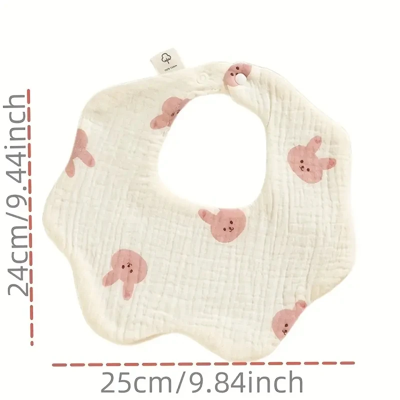 Newborn Cotton Burp Cloths 6