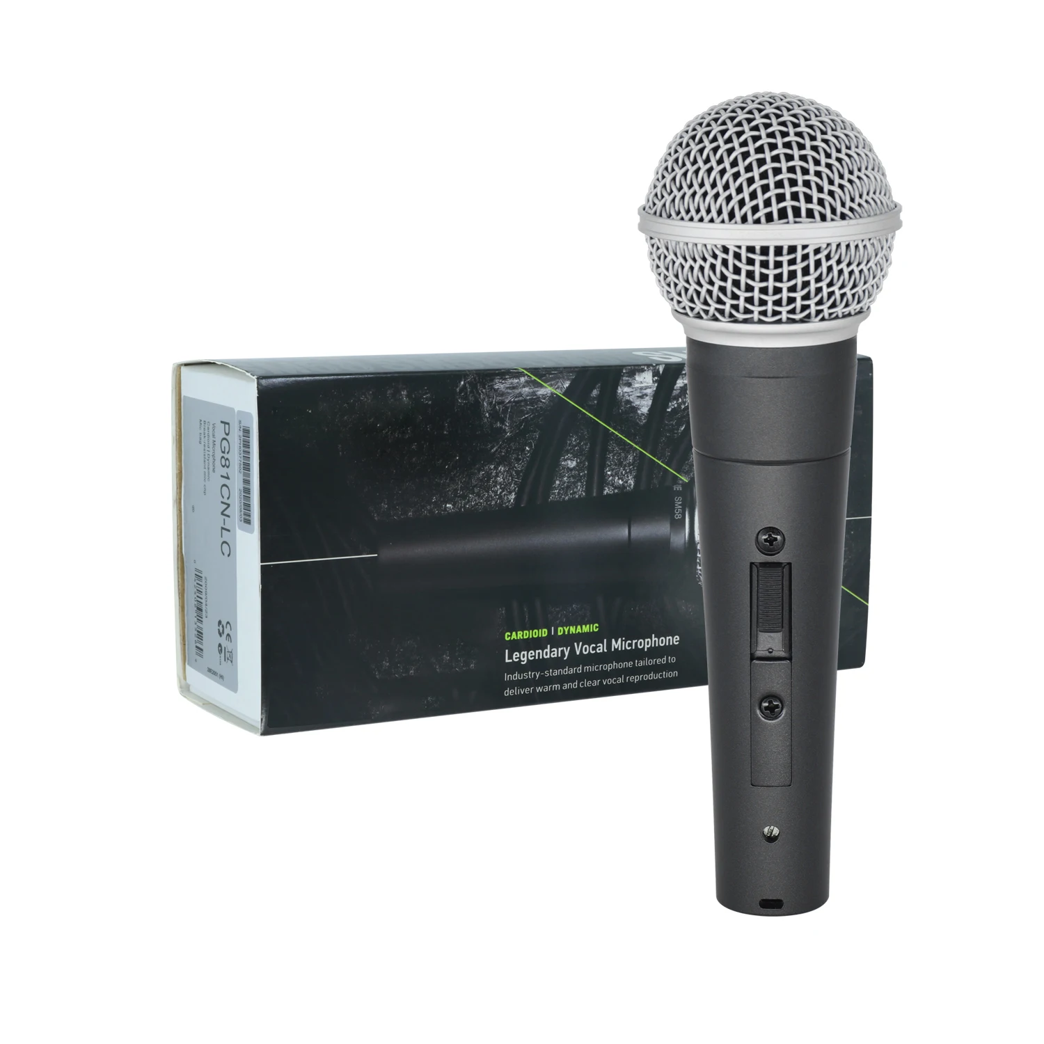 Highend 58lc wired microphone professional dynamic vocal cardioid
