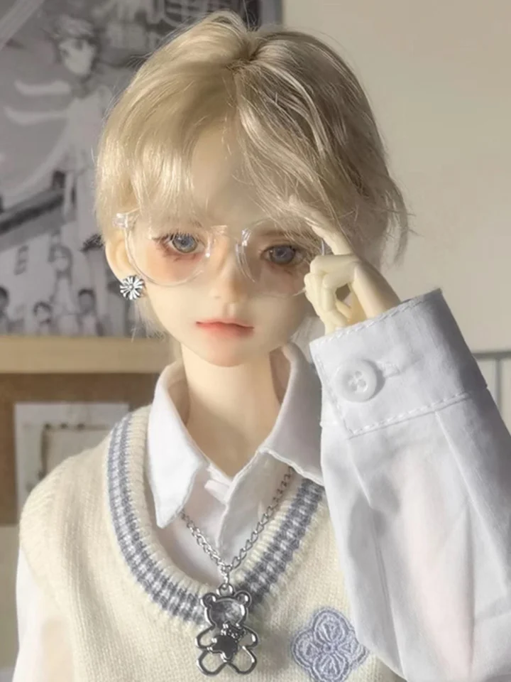 BJD-可動式の人間の形をした人形,フレンチ4ポイントの男の子,美しい