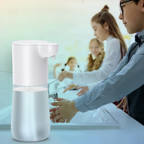 샤오미 스마트 적외선 자동 유도 거품 비누 디스펜서, USB 충전, 주방 욕실용, 비접촉 핸드 워셔, 2000mAh 6