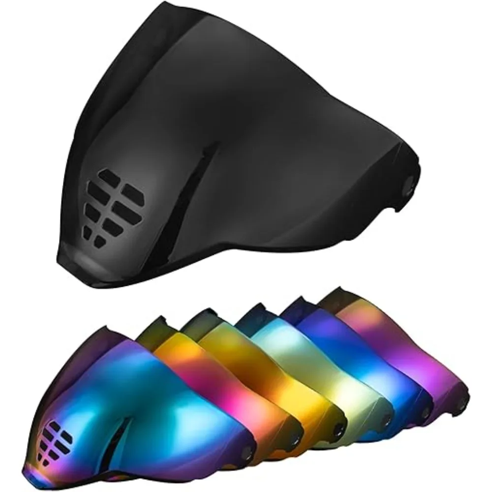 Visera para casco de motocicleta para Icon Airflite IC-06, visera para casco, protector facial de repuesto, accesorios para parabrisas