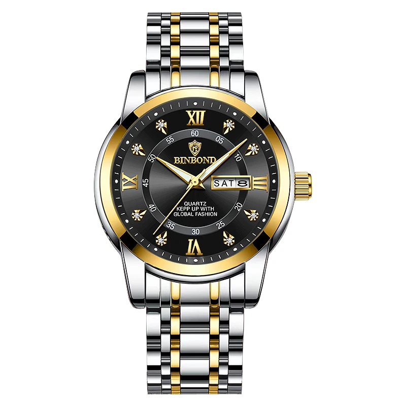 gold black