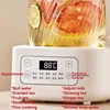 1.2L Smart Health Kettle Home Tea Making Machine Thermal Kettle Office 24h Reservation Glass Flower Teapot Mini Electric Kettle 5