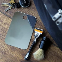 อะคริลิค Anti หมอกกระจกโกนหนวด Fogless กระจก Washroom อุปกรณ์เสริมสําหรับผู้หญิงแต่งหน้า Man โกนหนวดห้องน้ําเครื่องมือ 5