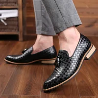 Men Fashion Soft Moccasins Slip Leather Shoes 4