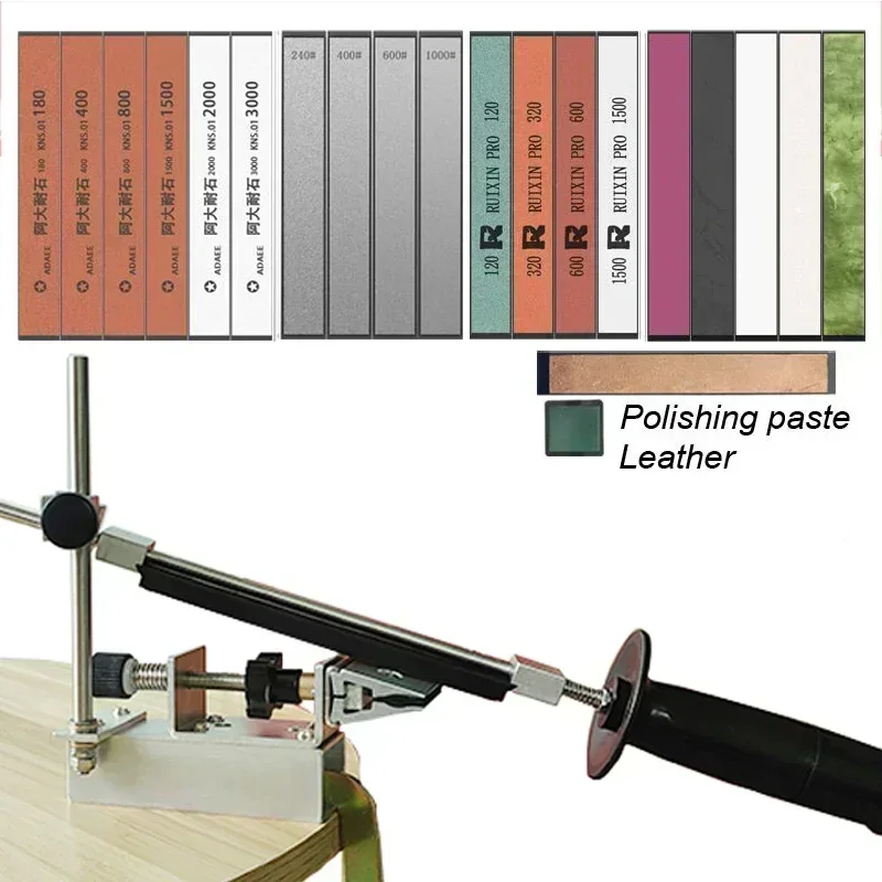360 Rotary Fixed Angle Knife Sharpener Aluminium Alloy Knife Sharpening System Kitchen Tools knife sharpener kitchen knife sharpener