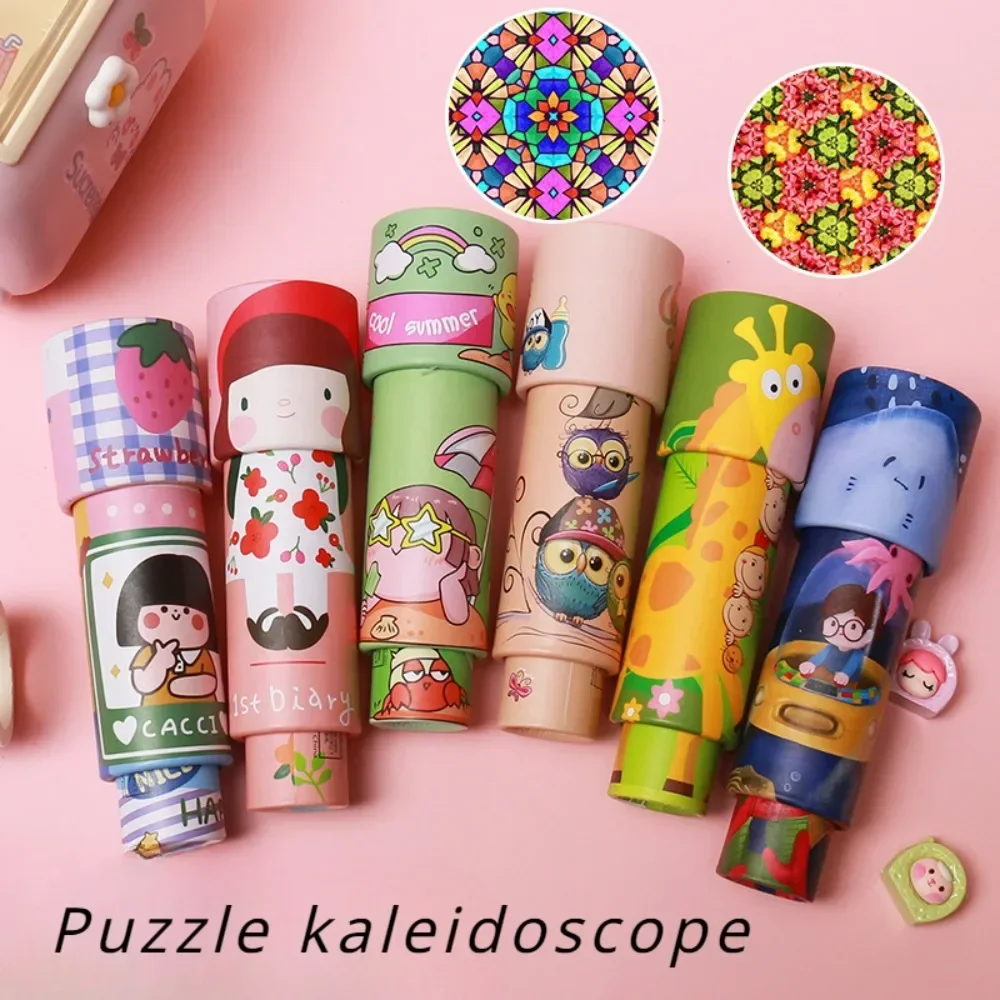 Children's Kaleidoscope Puzzle Toy Kindergarten Kaleidoscopes Large Medium and Small Sized Kaleidoscope
